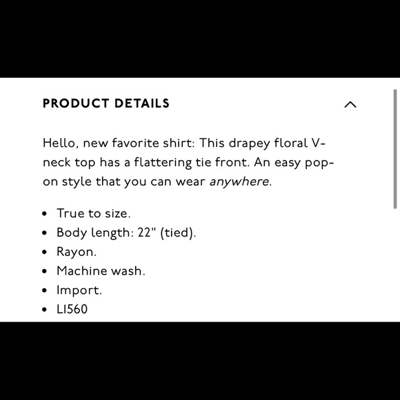 Madewell Novel Tie-Front Top in Prairie Posies - Picture 3 of 4